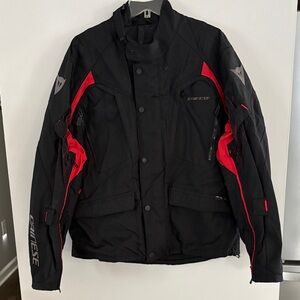 Dainese X-Tourer D-Dry Motorcycle Jacket Black/Red 52